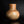 將圖片載入到圖庫檢視器中， Ceramic vase with a speckled glaze and red accent on a black background
