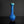 Load image into Gallery viewer, Blue ceramic vase on a dark surface with a dark background
