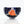 Load image into Gallery viewer, A handmade glass bowl with a deep blue exterior, featuring a prominent textured orange inlay and silver flecks, set against a clean white background with a soft reflection below.
