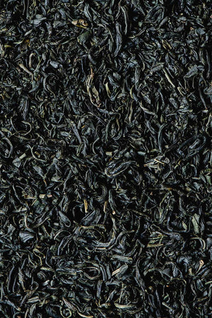 Black tea leaves