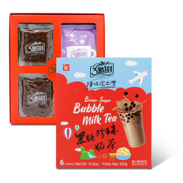 Authentic Taiwan Bubble Milk Tea (6 Pack)