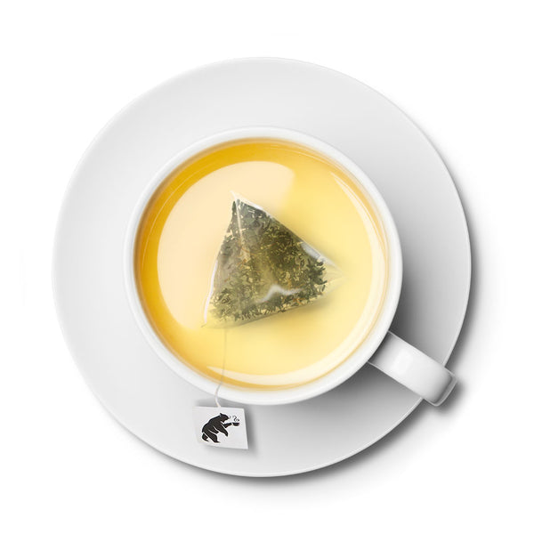 Pure kombucha Dah Yeh Green Tea/ weight control/ 10 Cold Brew Pyramid Tea Bags (2.5g each)