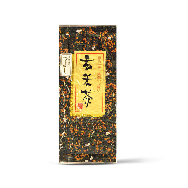 USHIJIMA SEICHA 牛島製茶 玄米茶 Premium Genmaicha Green Tea with Roasted Rice 200g