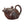 將圖片載入到圖庫檢視器中， TenRen Lucky Tiger Purple Clay Teapot
