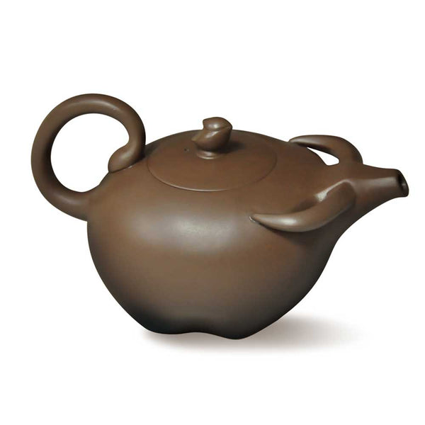 TenRen The Cultivating Heart Ox Purple Clay Teapot